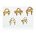 Brass Clamp for earth rod to flat tape Brass Clamp